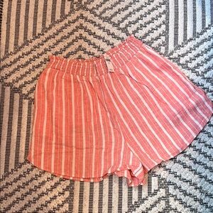 Aerie striped shorts NWT